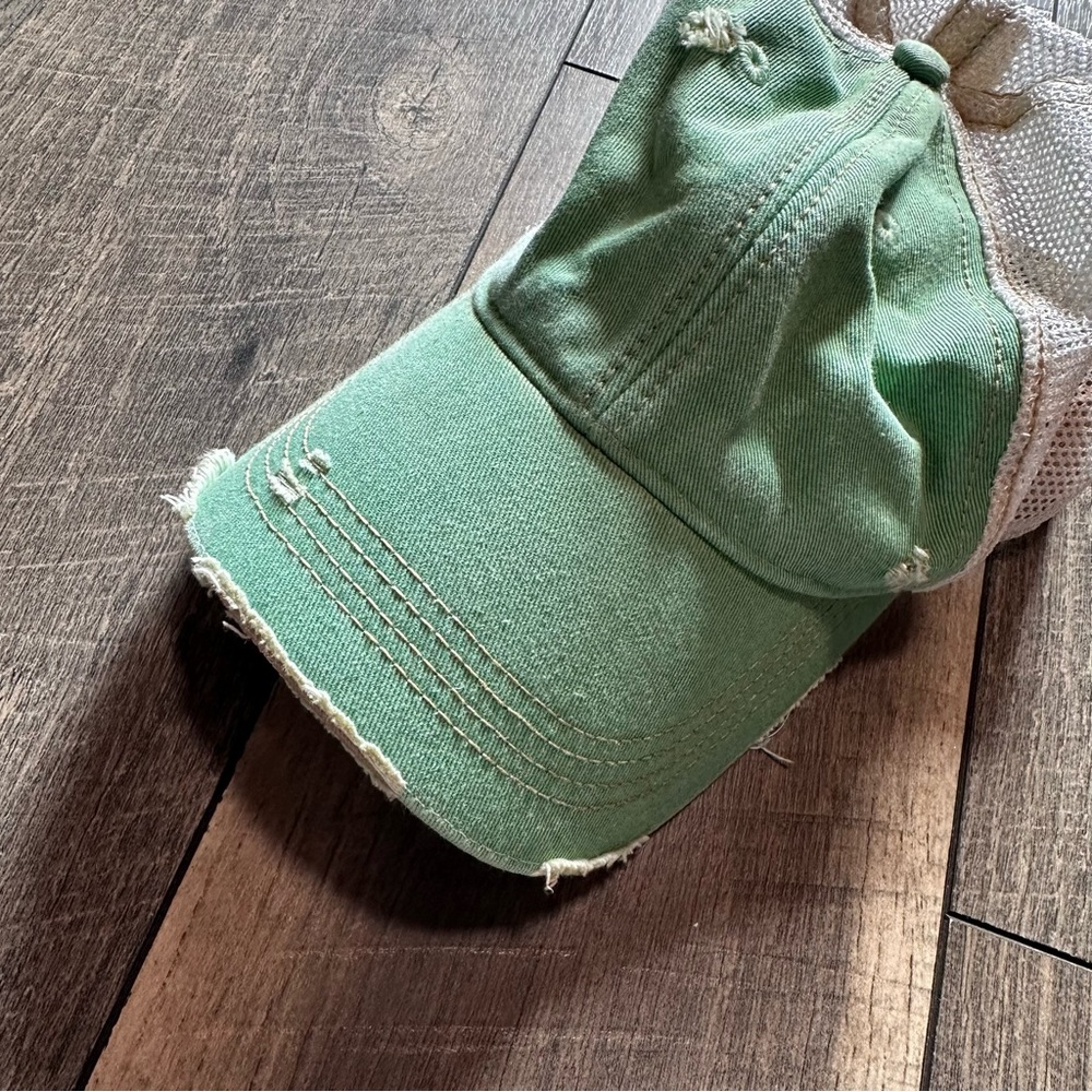 Headmost Distressed Baseball Hat *adjustable - Picture 2 of 6